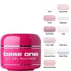 SILCARE Base One Acid Free Long Lasting Nail UV Gel Builder 50g *CHOOSE COLOUR*
