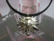 The Witcher Wolf of Geralt pendant made sterling silver 925-handicraft
