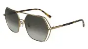 NEW MCM 138SA 739 Gold & Khaki Sunglasses with MCM Case