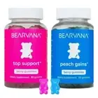 BEARVANA Gummies Combo Pack-Top Support&Peach Gains For Work Out&Muscle Recovery