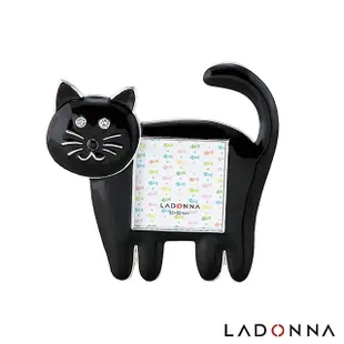 日本 LADONNA 簡單生活系列 黑貓裝飾相框 PET18-S2-BK