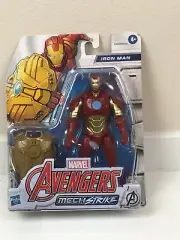 Marvel Avengers Mech Strike 6" Iron Man Action Figure Battle Accessory