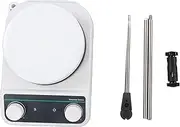 Magnetic Hotplate Mixer, 200-1500RPM Magnetic Stirrer, 120W Fast Heating for Scientific Research (AU Plug 220V)