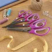 Titanium Sewing Scissor Set with Pinking and Craft Shears