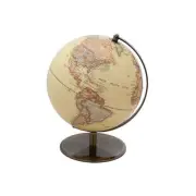 10" Antique Ocean World Globe Table Top With Bronze Plated Base New