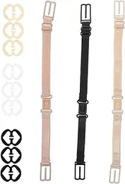 [Healeved] 1 Set Strap Clips Set for Women Non Slip Strap Holders Comfortable and Removable Extenders for Unique Back Styles