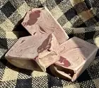 Orange Cranberry Pumpkin Goat Milk Soap. Price Is For ONE BAR OF SOAP.