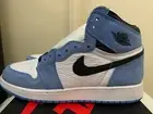 Nike Air Jordan 1 High GS 7Y University Blue UNC WOMENS 575441-134 chicago kid 4