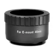 William Optics 48mm Wide T-Ring for Sony E-Mount Cameras - Black # TM-SN-E-M48