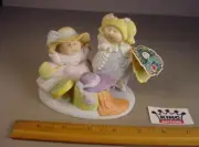 Vintage 1985 Cabbage Patch Kids Doll Porcelain Figurine Dolls Playing Dress UP
