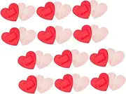 Sosoport 25pcs Love Bandage White Duct Tape White Out Tape Heart Shaped Picnic Basket Patches One Size Closure Strips Silicone Tape Gauze Tape Red Waterproof