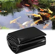 Reinforced Pond Liner Underlay 5 Mil HDPE Preformed Pond Liners Easy Cutting Pond Membrane for Fountain, Waterfall, Koi Pondsand Water Garden(3x4m(9.8x13.1ft))