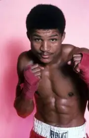 Merqui Sosa Poses For A Portrait OLD BOXING PHOTO