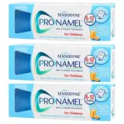 SENSODYNE PRONAMEL 3 Packs Toothpaste For Children 6-12 years