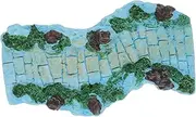 GANAZONO Fairy Garden Mini Stone Pathway Resin Walkway Stones Small Garden Ornaments Rustic Decor for Outdoor