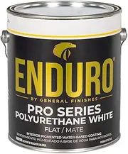 General Finishes Enduro Pro Series White Polyurethane, 1 Gallon, Flat