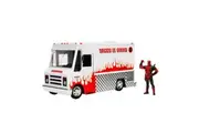 Deadpool W/ Taco Truck Die-Cast Vehicle Toy 1:24 Scale Action Figure Toy