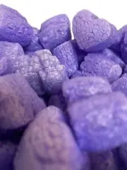 FunPak Packing Peanuts Purple Hearts 1.5 cu ft Compostable Biodegradable