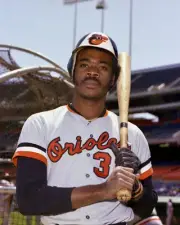 EDDIE MURRAY 8x10 PHOTO #1 Baltimore Orioles HOF WM