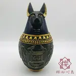 寵物骨灰盒小號寵物埃及法老傳統復古寵物骨灰罐【櫻田川島】
