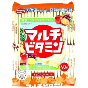 日本 濱田 Hamada 哈瑪達 40枚 骨 威化餅  原味 可可 藍莓 巧克力 綠黃色野菜 水果 天使優日韓食品雜貨