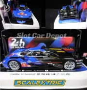 Scalextric Cadillac V-Series.R 24h LeMans DPR With Lights 1:32 Slot Car C4512
