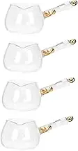 Pcs Glass Pitcher Long Handle Multi-Function Beverage Jug for Tea Coffee Juice Housewarming Present
