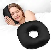 Ear Piercing Pillow for Side Sleepers with Ear Hole, Donut Pillow for CNH and Ear Pain Ear Inflammation Pressure Sores, Ear Guard Pillow…
