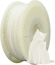 eSUN PLA+ Refill Filament and Spool Kit, Refill Spoolless PLA Plus 1.75mm and Removable Filament eSpool+, 1KG (2.2 LBS) for 3D Printers,White