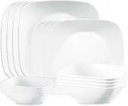 [CORELLE] Vivid White 16-pc. Dinnerware Set