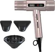 Wahl Vanquish T-Shaped Hair Dryer with Brushless Motor - Lightweight, Low Noise, Digital Motor, T-Shaped Design - Includes 3 Magnetic Attachments - Rose Gold