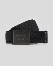 [Oakley] Oakley Men's Ellipse Web Belt in Blackout One Size Blackout