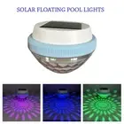 Solar Powered Floating Lights Vibrant RGB Colors Rechargeable Pool Lights
