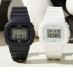 CASIO 卡西歐 G-SHOCK 纖薄精巧 簡約純色 蜜糖橘 經典方型 手錶 GMD-S5600BA-7