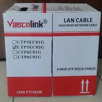 在飛比找蝦皮購物優惠-局域網電纜 Utp Cat 5E Cat5E Vascoli