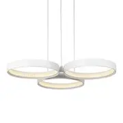 Cougar Olympus 3 Light LED Tri Colour Cluster Pendant Light White
