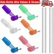 Lertenys Kids Bite Valves Fit All Camel Bak Eddy Kids Water Bottle & Straws 1 piece(color:white)