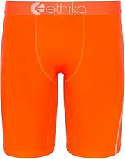 [Ethika] Boys SubZero Staple Boxer Brief | Neon Orange