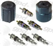 A/C System Valve Core and Cap Kit For 2008 Audi S6 5.2L (for: Audi)