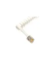 1 White Avaya Lucent Merlin Legend 12 Foot Phone Handset Cord, New (MLX Series)