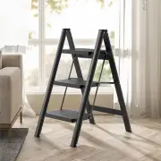 REASOR 3 Step Ladder,Foldable Step Stool for Adults,No Installation, Aircraft...