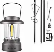 Portable Plastic Camping Lantern Outdoor Camping Tent Lantern Rechargeable Camping Bluetooth Speaker Lantern Lightweight