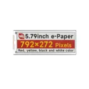 5.79Inch Ink Screen Electronic 4 Color E-Ink Screen 792x272 Pixels SPI3328