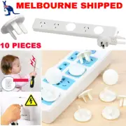 10PC Baby Child Safety Power Board Covers Protective Socket Outlet Point Plug AU