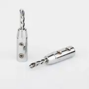 Rhodium Plated Welding Free BFA-Z Banana Plug HIFI Audio Speaker Cable Connector