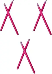 IWOWHERO 3sets Nail Engraving Pen Cuticle Remover Tool Manicure Set for Professional Personal Use 2pcs*3