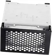 TEHAUX Bay Aluminum Alloy Hard Drive Cage for SAS Expandable Mounting Rack for Hard Disk Accessories Professional Practical Design for Custom Storage