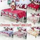 Cartoon Tablecloth Rectangular Table Linen Table Placemat Christmas Tablecloth