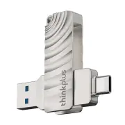 Lenovo ThinkPlus MU232 USB3.2 Dual Interface Flash Drive Type-A+Type-C 256G/128G/64G 100MB/s Fast Speed U Disk Pendrive