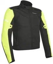 Acerbis Discovery Ghibly Motorcycle Textile Jacket, black-yellow, Size 2XL for Men Black Yellow
